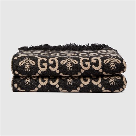 gucci blacket|Gucci luxury throw blanket black.